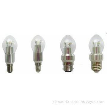 3W 260Lm Dimmable LED Globe Bulb Egg Shape , Home Lighting